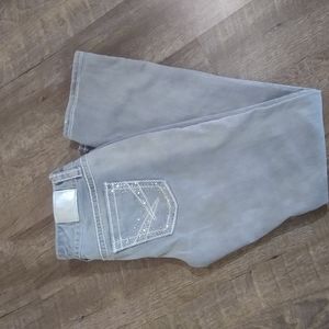 Maurice's light grey jeans
